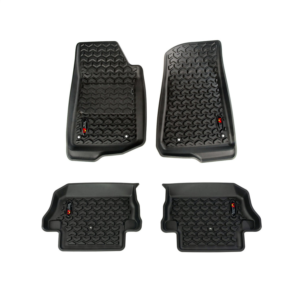 Rugged Ridge 12987.43 Floor Liner Kit for Select Jeep Wrangler