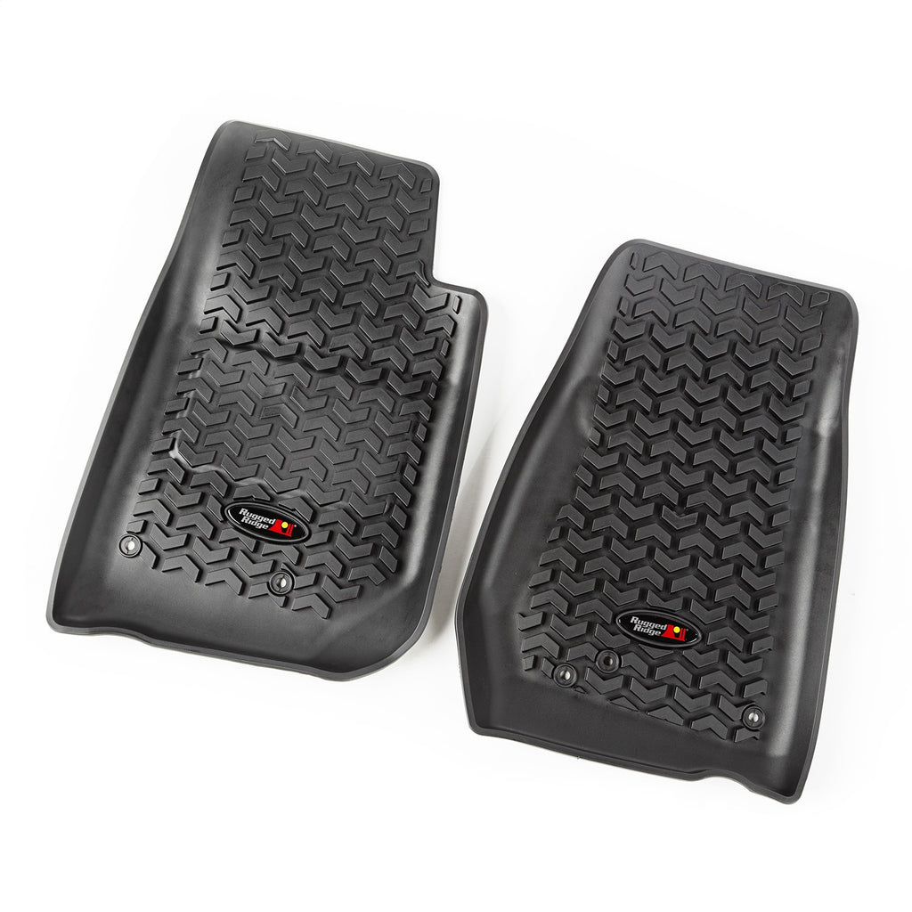 Rugged Ridge 12988.04 All Terrain Floor Liner for Select Jeep Wrangler, Jeep Wrangler JK