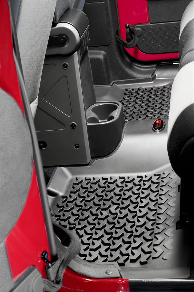 Rugged Ridge 12988.04 All Terrain Floor Liner for Select Jeep Wrangler, Jeep Wrangler JK