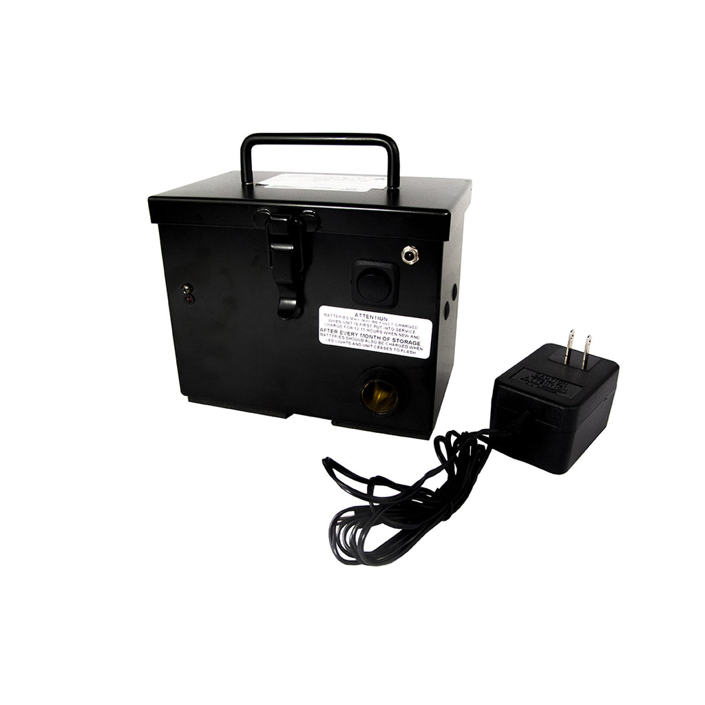 12V-Black-Rechargeable-Battery-Box-W-Pigtail-Plug--Clips