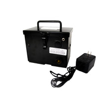Load image into Gallery viewer, 12V-Black-Rechargeable-Battery-Box-W-Pigtail-Plug--Clips