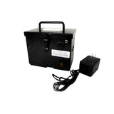 Race Sport RS-CHARGEBOX 12V Black Rechargeable Battery Box w/ Pigtail Plug & Clips