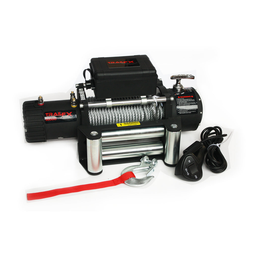 12V-Electric-8K-Lb-Cap-94-Ft-Wire-Rope-Roller-Fairlead-Wired-Remote