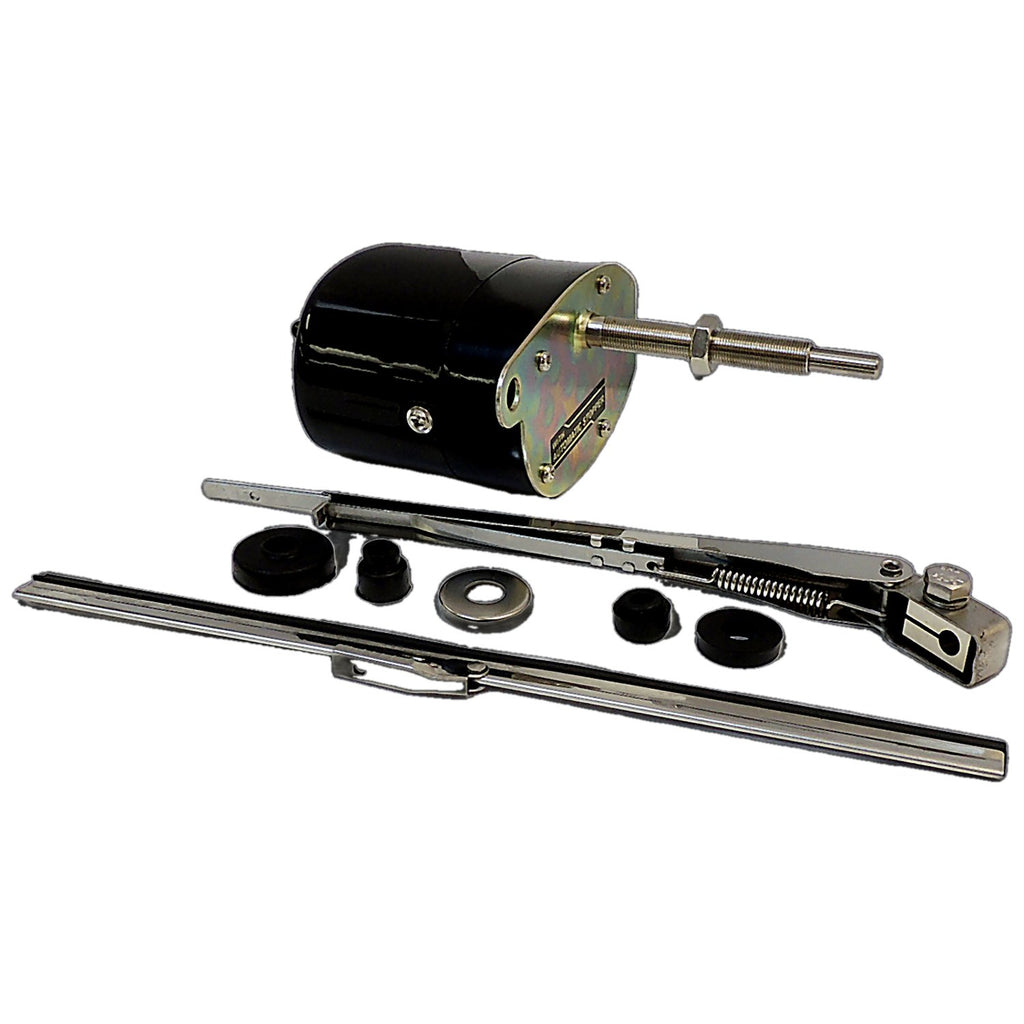 Crown Automotive Jeep Replacement 12V 12 Volt 1-Speed Wiper Motor Kit for Select 45-58 Jeep CJs, MB, M38, M38-A1