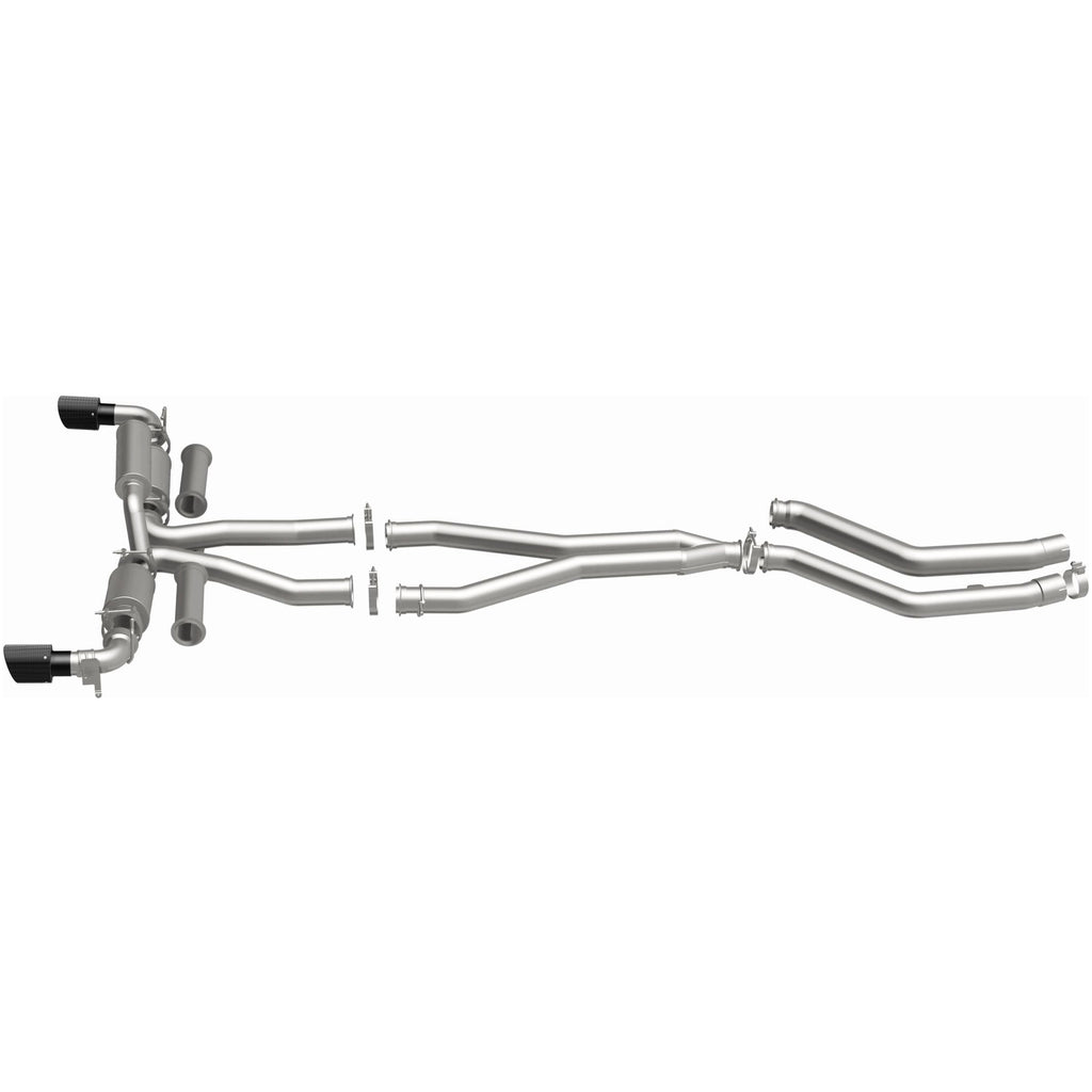 MagnaFlow Exhaust Products 19495 xMOD Series Carbon Fiber Tips Cat-Back System for Select Toyota GR Supra