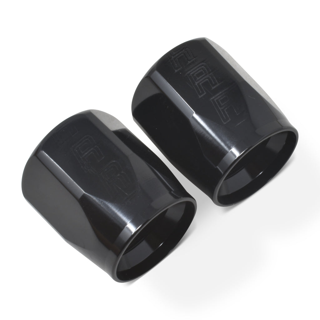 Performance-2-Piece--6-An-Full-Flow-Swivel-Hose-End-Sockets-(Qty-2)---Polished-And-Black