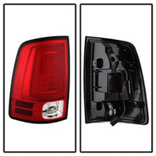 Load image into Gallery viewer, 13-14-Dodge-Ram-1500-Led-Tail-Lights---Red-Clear-Alt-Yd-Dram13v2-Led-Rc