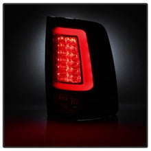 Load image into Gallery viewer, 13-14-Dodge-Ram-1500-Light-Bar-Led-Tail-Lights---Black-Smoke-Alt-Yd-Dram13v2-Led-Bsm