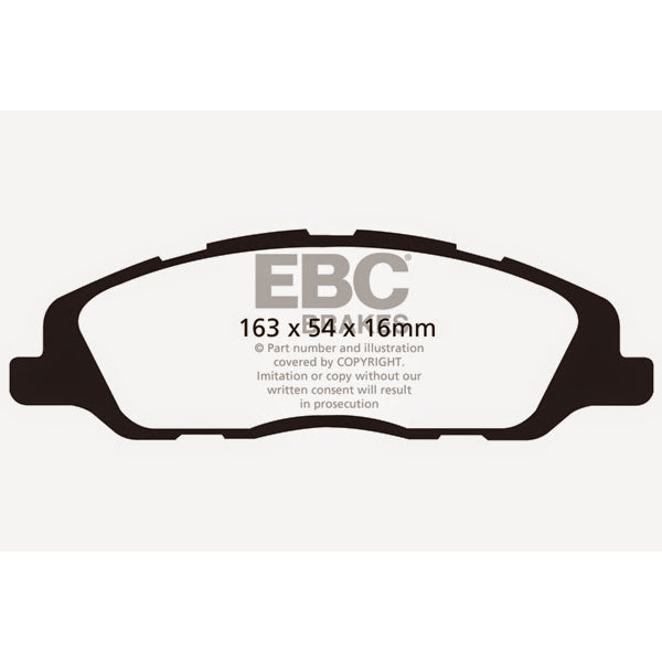 13-14-Ford-Mustang-3.7-(ATPerformance-Pkg)-Greenstuff-Front-Brake-Pads