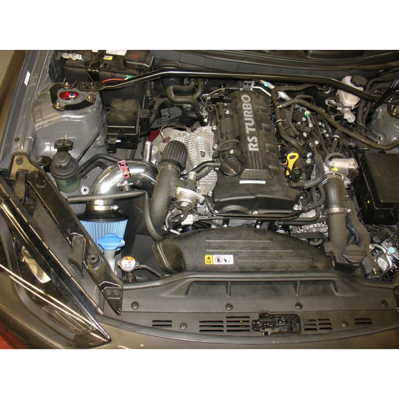 13-14-Hyundai-Genesis-Coupe-2.0L-4Cyl-Turbo-Gdi-Black-Short-Ram-Intake-W-Heat-Shield
