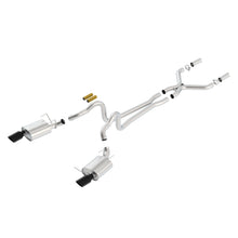 Load image into Gallery viewer, 13-14-Mustang-GtBoss-302-5.0L-V8-Rwd-Single-Split-Rear-Exit-Atak-Black-Chrome-Cb-Exhaust