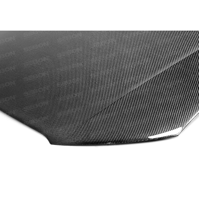 13-15-Audi-A4-Oem-Carbon-Fiber-Hood-(Hood-Pins-Required)