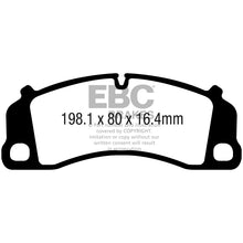 Load image into Gallery viewer, 13-15-Porsche-911-(991)-(Cast-Iron-Rotor-Only)-3.8-Gt3-Yellowstuff-Front-Brake-Pads