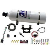 Nitrous Express 20942-15 DODGE DART 2.0L PLATE SYSTEM (35-100HP) WITH 15LB BOTTLE