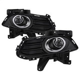 SPYDER 5085009 OEM Fog Lights W/Switch and Cover - Clear