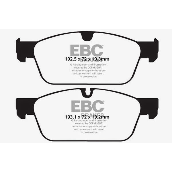 13-16-Mercedes-Benz-Gl350-3.0-Td-Amg-Package-Yellowstuff-Front-Brake-Pads