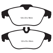 Load image into Gallery viewer, 13-16-Mercedes-Benz-Glk250-2.1-Twin-Td-Yellowstuff-Rear-Brake-Pads