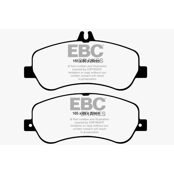 13-16-Mercedes-Benz-Glk250-2.1-Twin-Td-Greenstuff-Front-Brake-Pads
