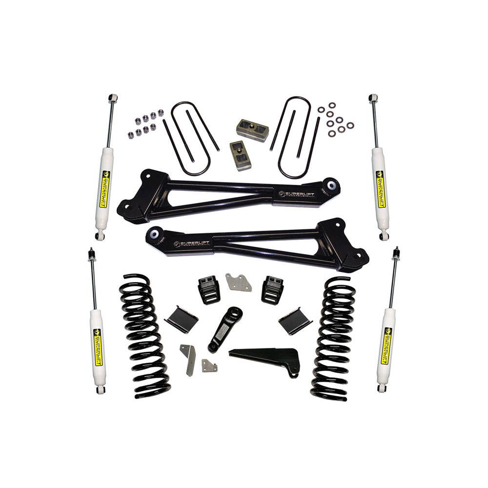 13-18-Dodge-Ram-3500-4Wd-4In-Lift-Kit-Replacement-Radius-Arms-W--Shocks