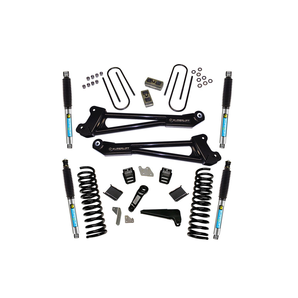 13-18-Dodge-Ram-3500-4Wd-4In-Lift-Kit-Replacement-Radius-Arms-W-Bilstein-Shocks