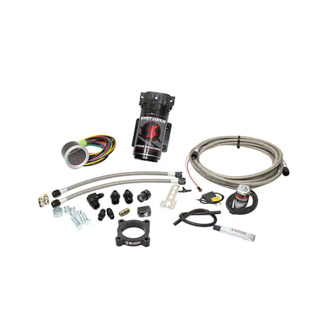 13-18-Ford-Focus-St-Stg-2-Boost-Cooler-Water-Inj-Kit-(Ss-Braided-Line4An)-WO-Tank