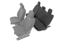 Load image into Gallery viewer, Rough Country 91017 Seat Cover Set for Select Ford F-150, Ford F-150 Lightning, Ford F-250 Super Duty, Ford F-350 Super Duty