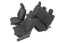 Load image into Gallery viewer, Rough Country 91018 Seat Cover Set for Select Ford F-150, Ford F-150 Lightning, Ford F-250 Super Duty, Ford F-350 Super Duty