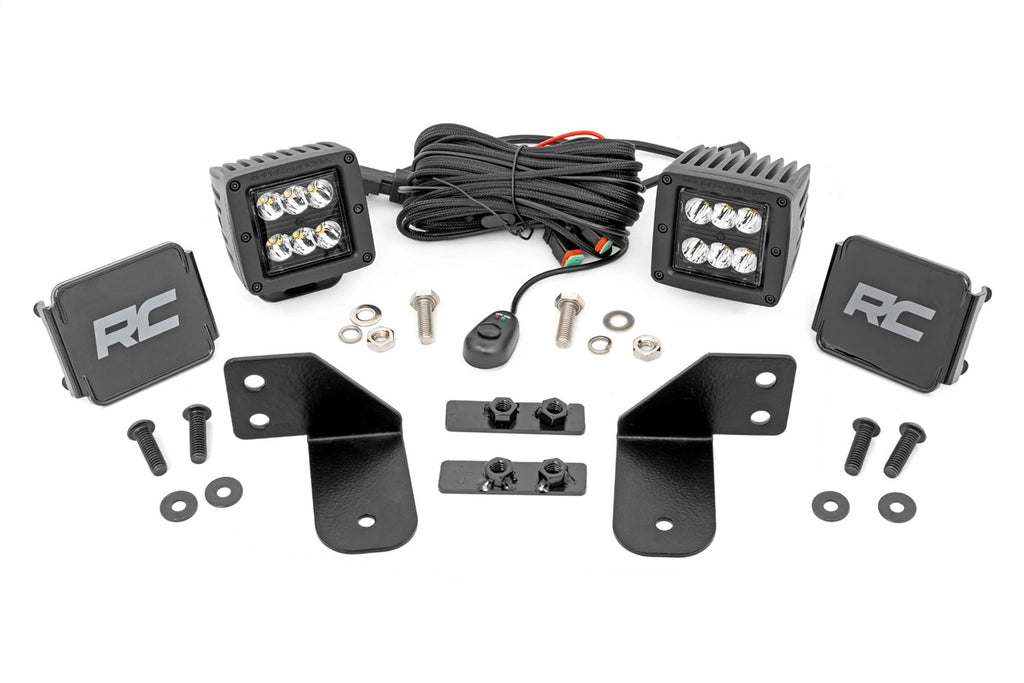 Rough Country 93143 Black Series LED Kit for Select Polaris Ranger 1000, Polaris Ranger 900 XP, Polaris Ranger Crew 1000, Polaris Ranger Crew Premium, Polaris Ranger Crew XP 1000, Polaris Ranger Crew XP High Lifter Edition, Polaris Ranger Crew XP Texas
