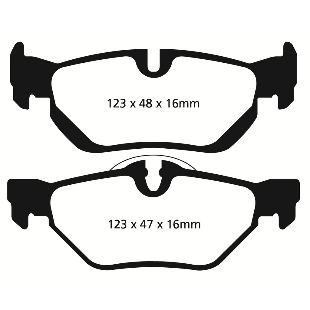 13-Bmw-X1-2.0-Turbo-(28I)-Greenstuff-Rear-Brake-Pads
