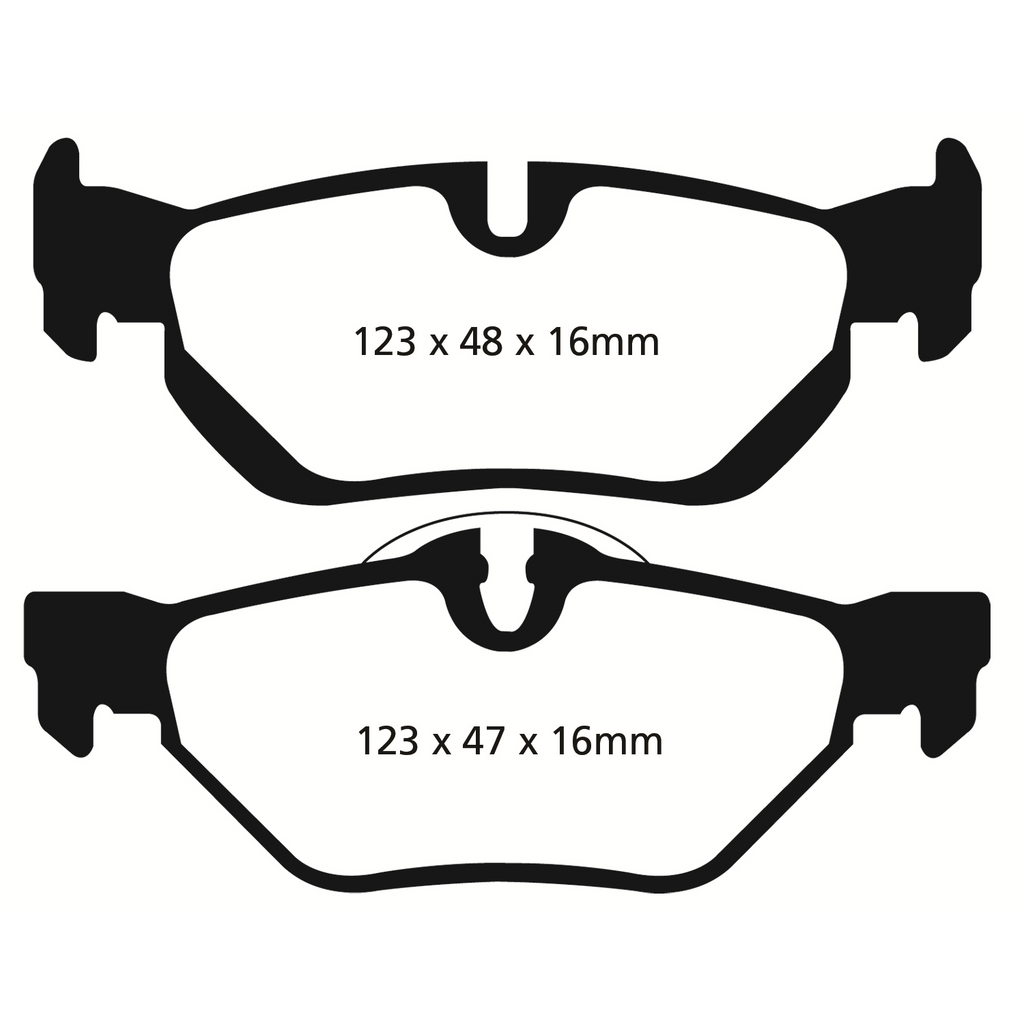 13-Bmw-X1-2.0-Turbo-(28I)-Yellowstuff-Rear-Brake-Pads