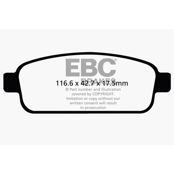 13-Buick-Encore-1.4-Turbo-Redstuff-Rear-Brake-Pads