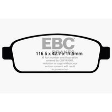 Load image into Gallery viewer, 13-Buick-Encore-1.4-Turbo-Redstuff-Rear-Brake-Pads