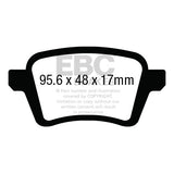EBC UD1722 Ultimax OEM Replacement Brake Pads