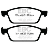 EBC UD1645 Ultimax OEM Replacement Brake Pads