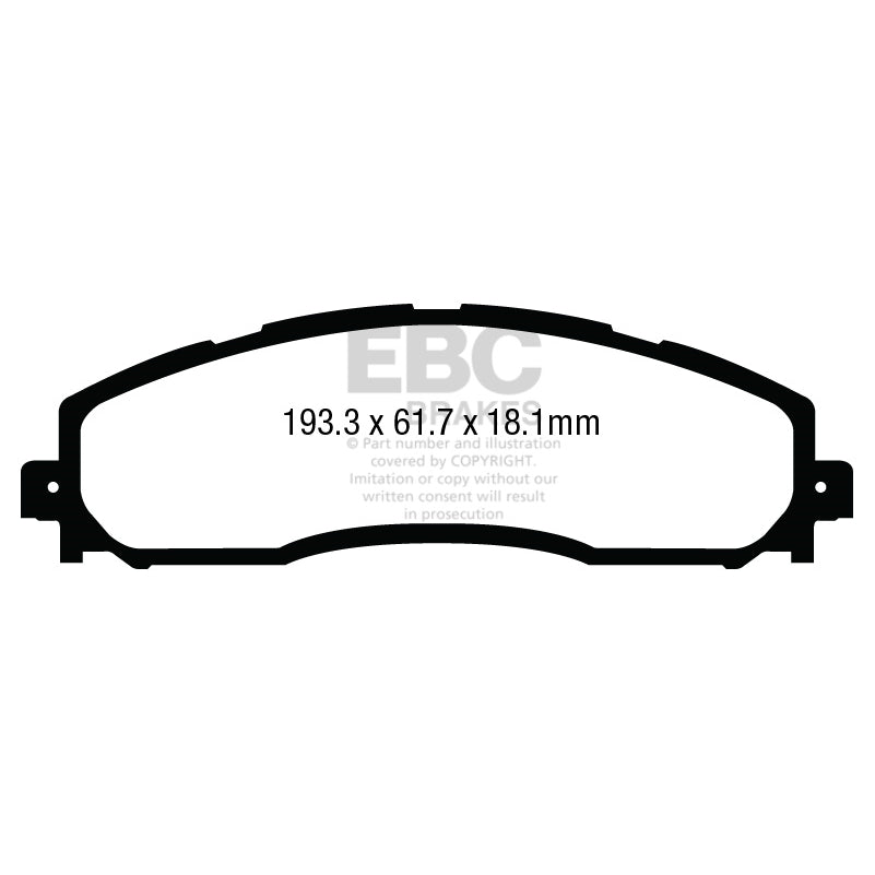 13-Ford-F250-(Inc-Super-Duty)-6.2-(2Wd)-Greenstuff-Rear-Brake-Pads