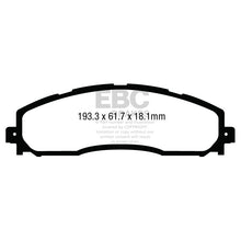 Load image into Gallery viewer, 13-Ford-F250-(Inc-Super-Duty)-6.2-(2Wd)-Greenstuff-Rear-Brake-Pads