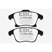 Load image into Gallery viewer, 13-Ford-Fusion-1.6-Turbo-Greenstuff-Front-Brake-Pads