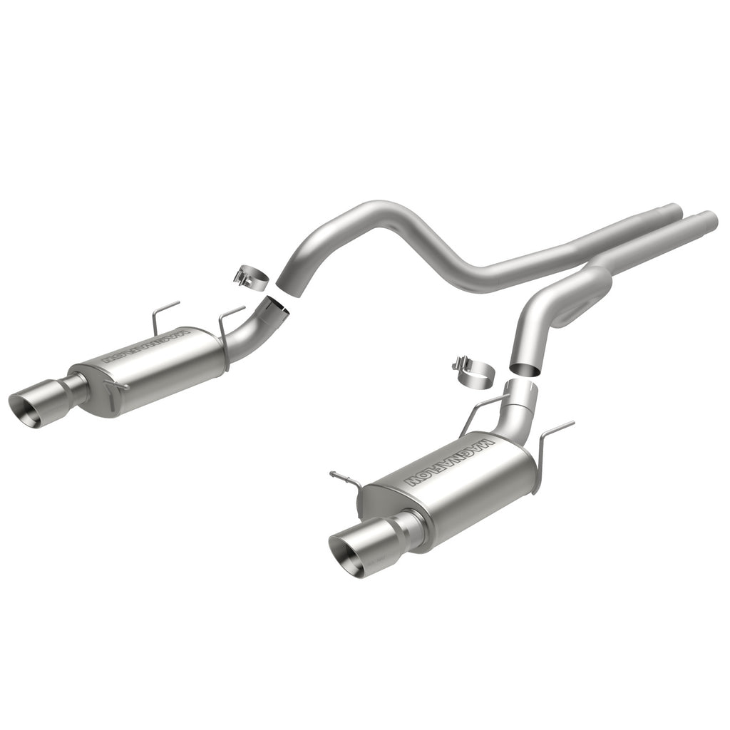 13-Ford-Mustang-Dual-Split-Rear-Exit-Stainless-Cat-Back-Performance-Exhaust-(Street)