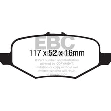 Load image into Gallery viewer, 13-Ford-Taurus-3.5-Twin-Turbo-Sho-Redstuff-Rear-Brake-Pads