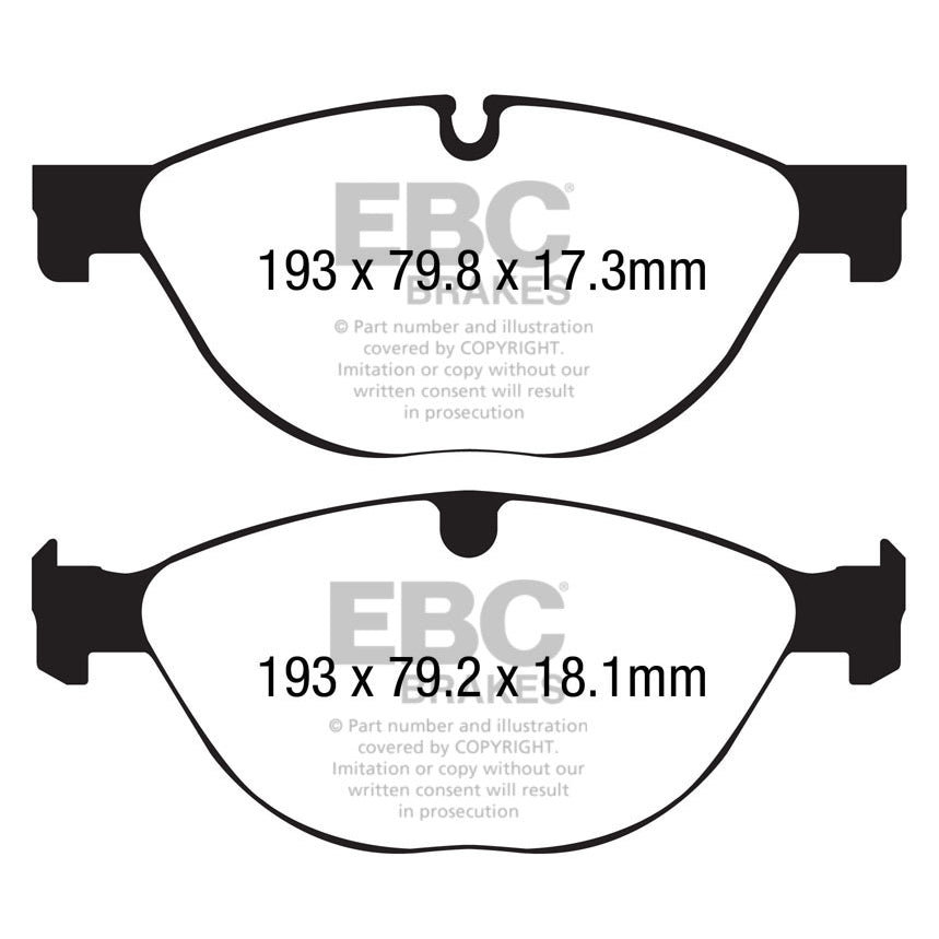 13-Jaguar-F-Type-(Cast-Iron-Only)-3.0-Supercharged-(380)-Perf-Pkg-Yellowstuff-Front-Brake-Pads