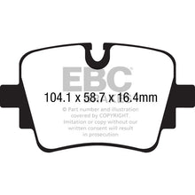 Load image into Gallery viewer, 13-Jaguar-F-Type-(Cast-Iron-Rotors-Only)-3.0-Supercharged-(340)-Redstuff-Rear-Brake-Pads