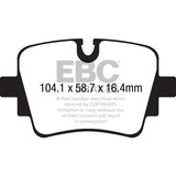 EBC DP42190R Yellowstuff Street And Track Brake Pads