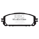 EBC UD1709 Ultimax OEM Replacement Brake Pads