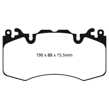 Load image into Gallery viewer, 13-Land-Rover-Range-Rover-3.0-Supercharged-Greenstuff-Front-Brake-Pads