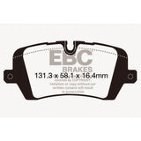 EBC DP62161 6000 Series Greenstuff Truck/SUV Brakes Disc Pads