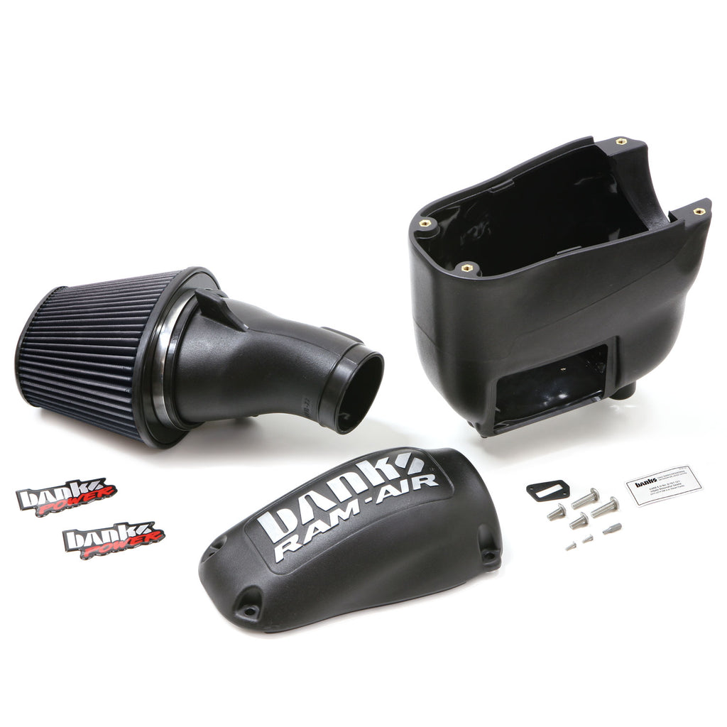 ~(13-Lbs.-22X19x11)~-Ram-Air-Intake-System---2011-16-Ford-6.7L-F250-350-450-Dry-Filter