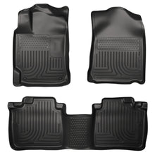 Load image into Gallery viewer, 13-Lexus-Es300h--Es350-Weatherbeater-Black-Front--2Nd-Seat-Floor-Liners