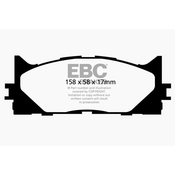 13-Lexus-Es300h-2.5-Hybrid-Greenstuff-Front-Brake-Pads