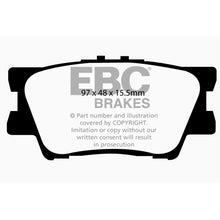 Load image into Gallery viewer, 13-Lexus-Es300h-2.5-Hybrid-Redstuff-Rear-Brake-Pads