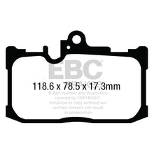 Load image into Gallery viewer, 13-Lexus-Gs350-3.5-F-Sport-Rwd-Redstuff-Front-Brake-Pads